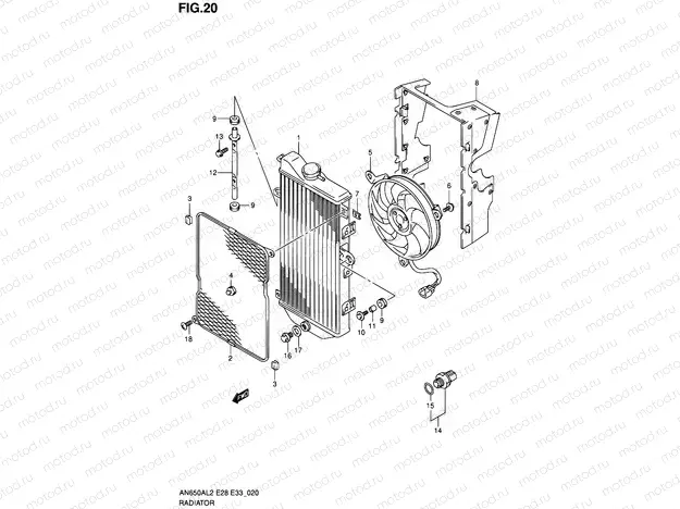 20 - RADIATOR