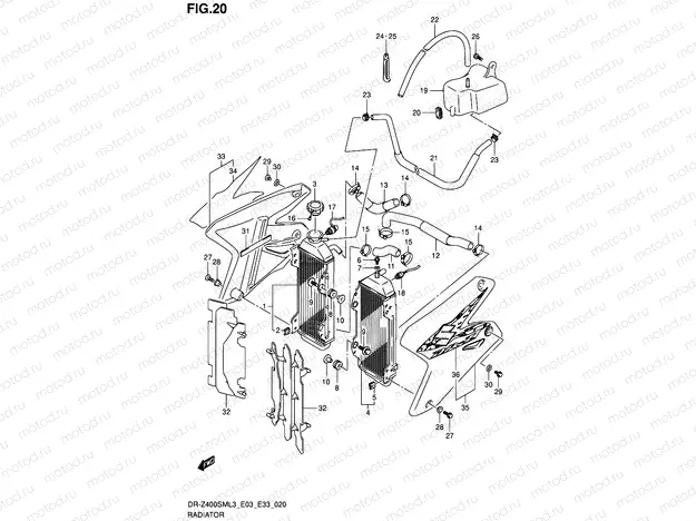 20 - RADIATOR