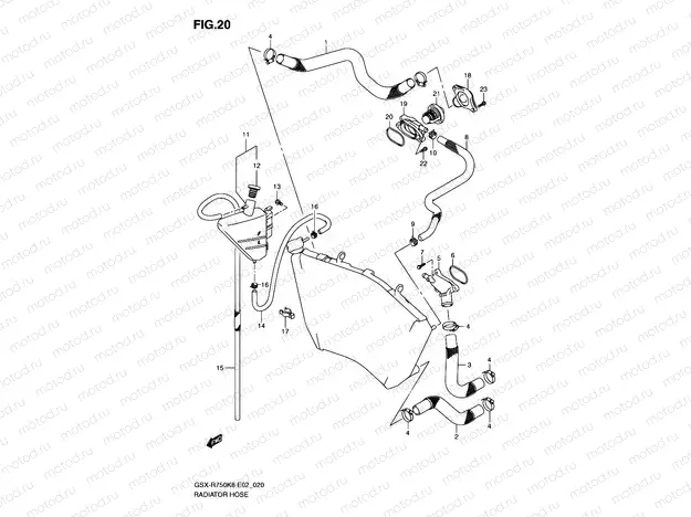20 - RADIATOR HOSE
