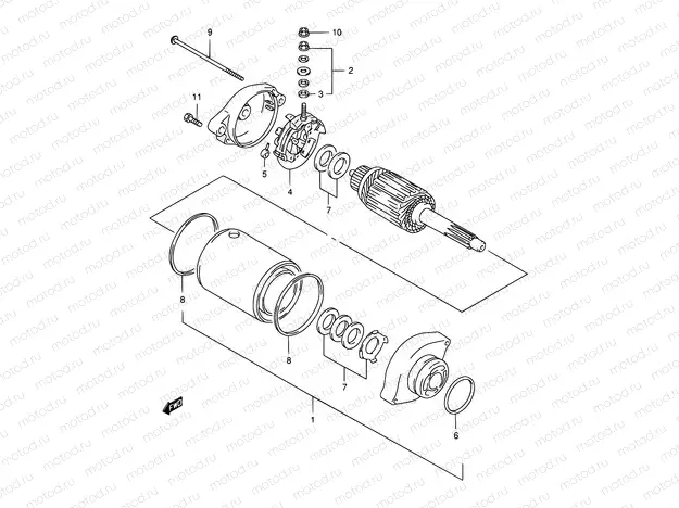 20 - STARTING MOTOR