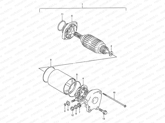 20 - STARTING MOTOR