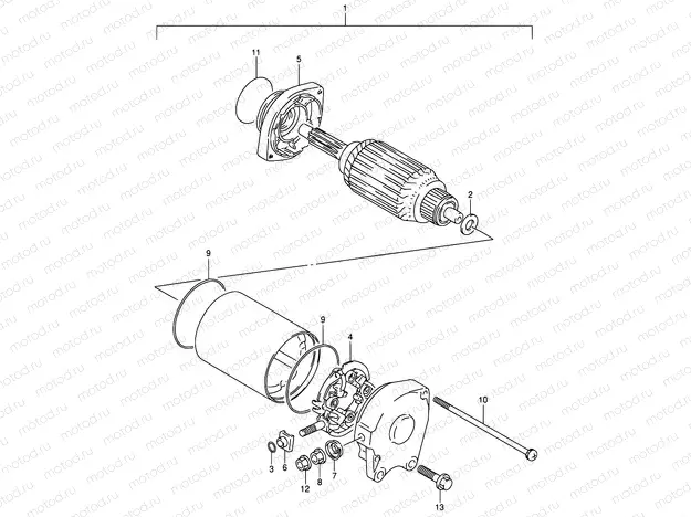 20 - STARTING MOTOR