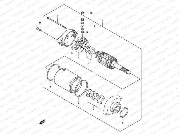 20 - STARTING MOTOR