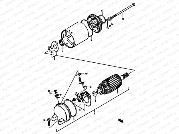 20 - STARTING MOTOR