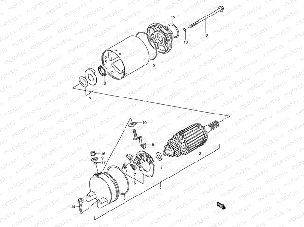 20 - STARTING MOTOR