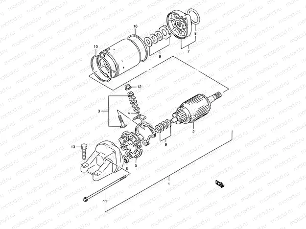 20 - STARTING MOTOR