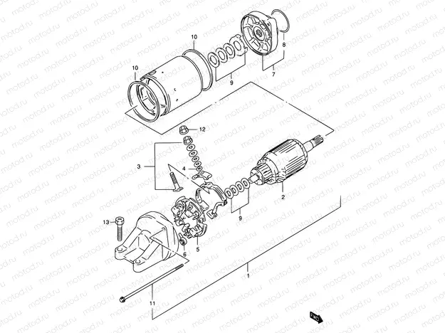 20 - STARTING MOTOR
