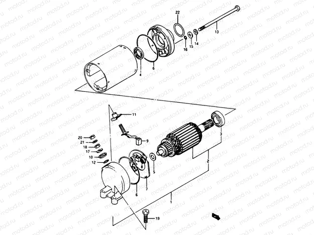 20 - STARTING MOTOR