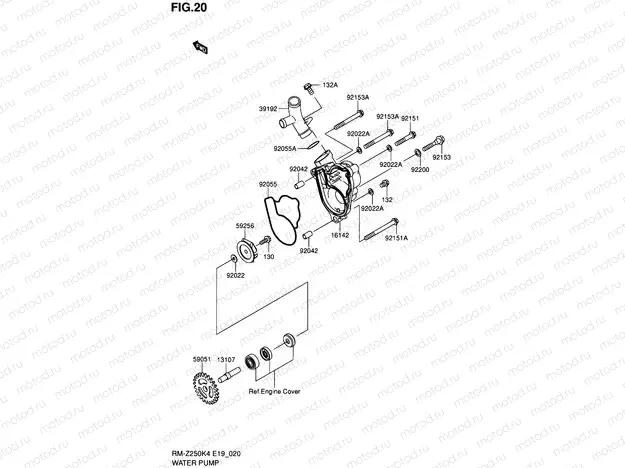20 - WATER PUMP