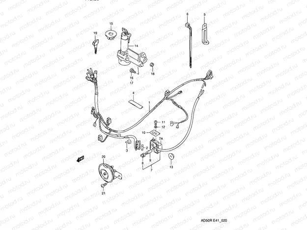 20 - WIRING HARNESS