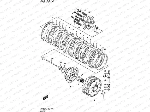 201A - CLUTCH