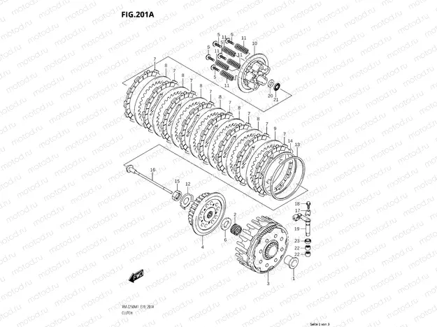 201A - CLUTCH