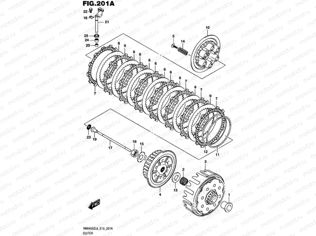 201A - CLUTCH