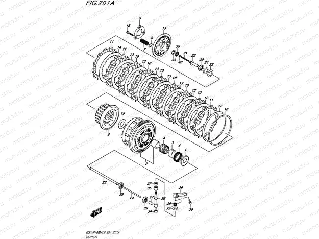 201A - CLUTCH