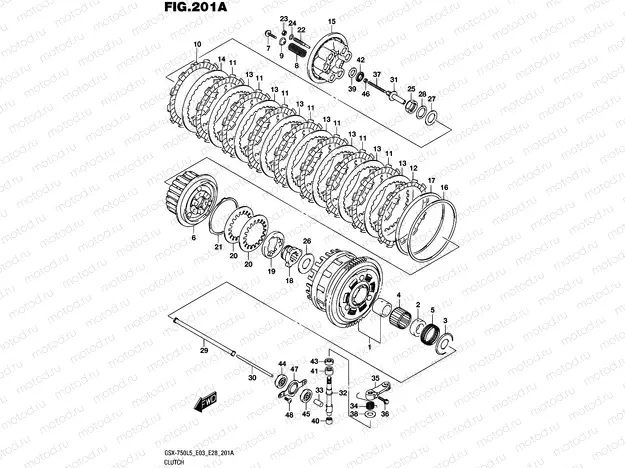 201A - CLUTCH