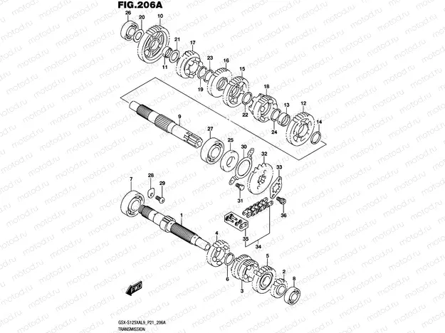 206A - TRANSMISSION