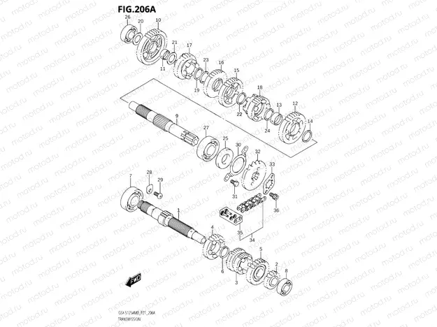 206A - TRANSMISSION