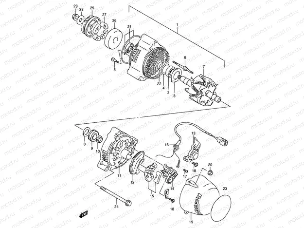 21 - ALTERNATOR