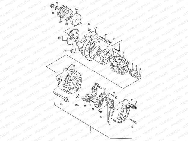 21 - ALTERNATOR