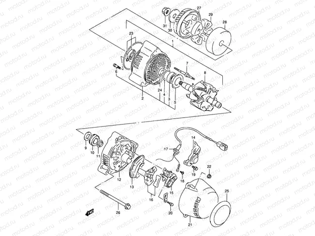 21 - ALTERNATOR