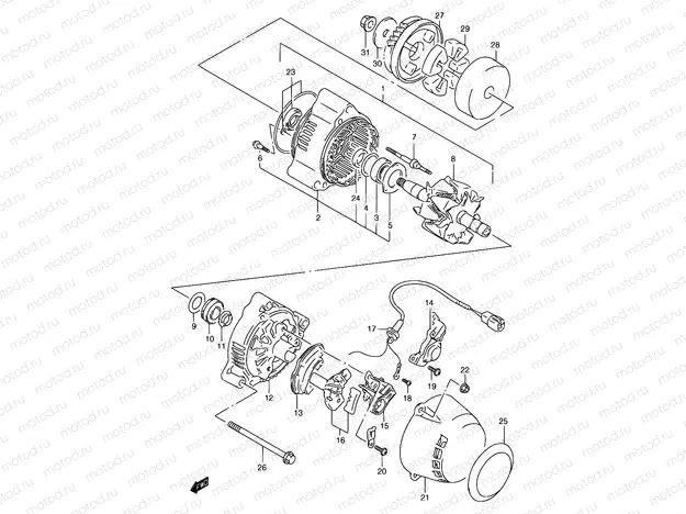 21 - ALTERNATOR