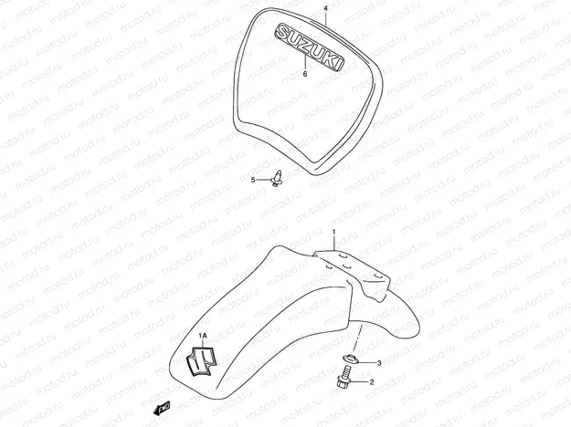 21 - FRONT FENDER