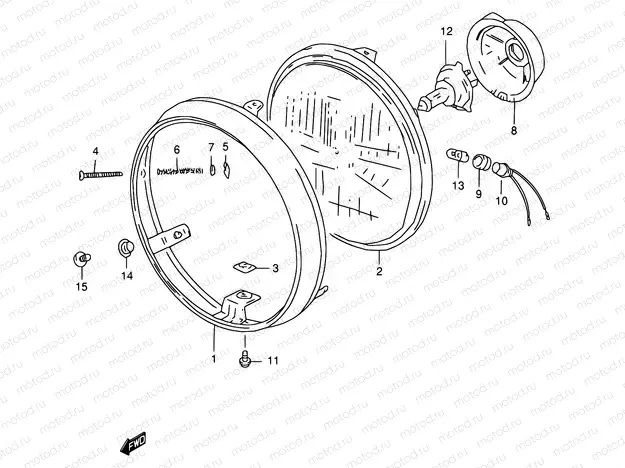 21 - HEADLAMP