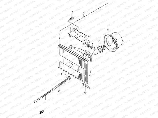 21 - HEADLAMP