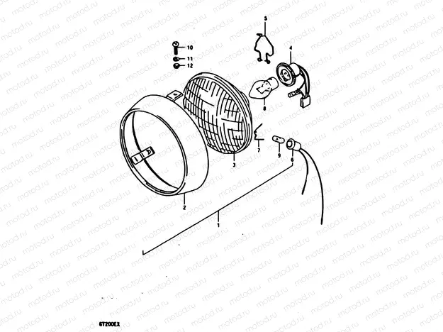 21 - HEADLAMP (E21)