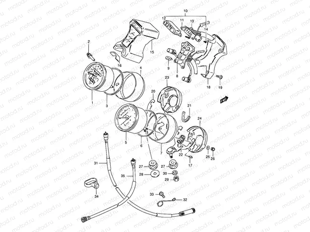 21 - SPEEDOMETER - TACHOMETER