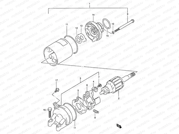 21 - STARTING MOTOR
