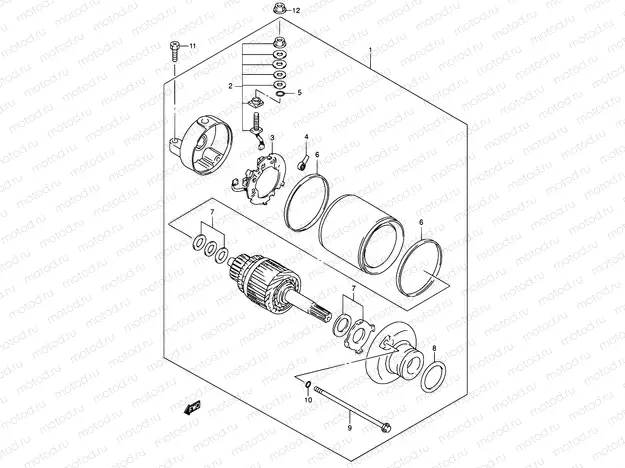 21 - STARTING MOTOR