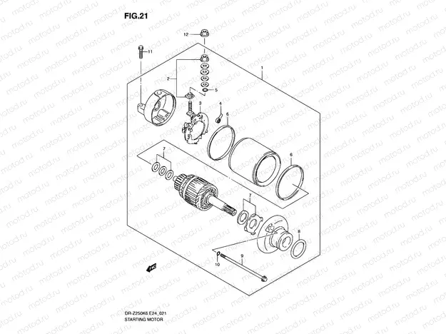 21 - STARTING MOTOR