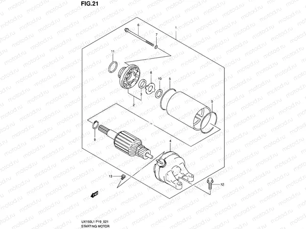 21 - STARTING MOTOR