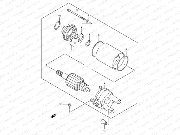21 - STARTING MOTOR