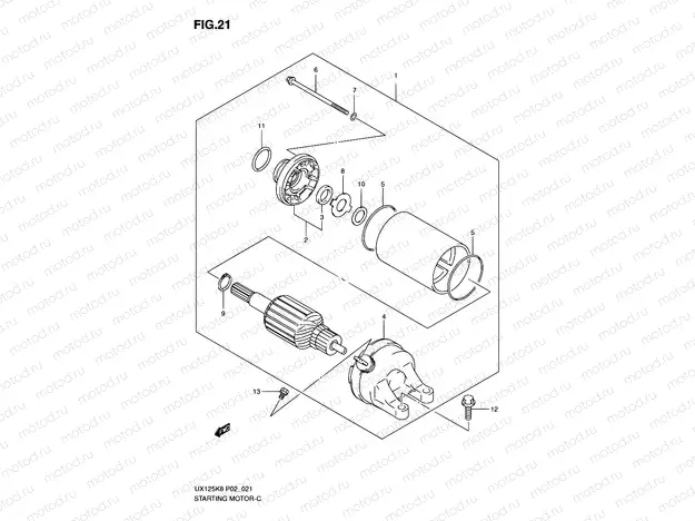 21 - STARTING MOTOR