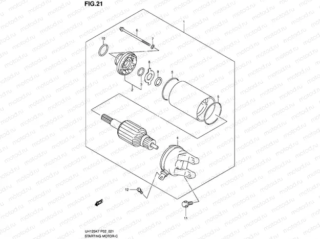 21 - STARTING MOTOR