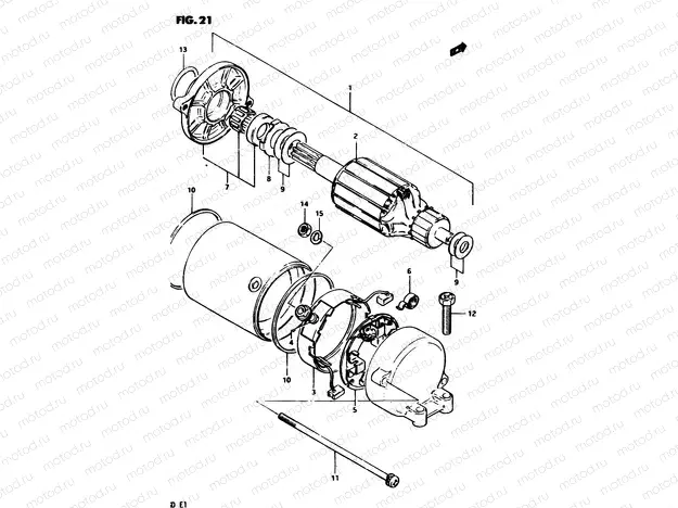 21 - STARTING MOTOR