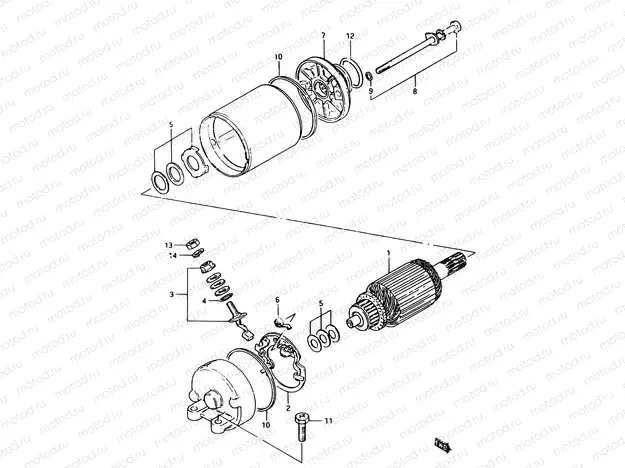 21 - STARTING MOTOR