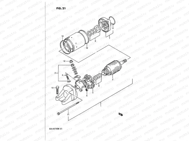 21 - STARTING MOTOR