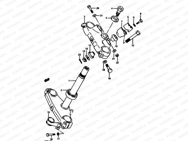 21 - STEERING STEM