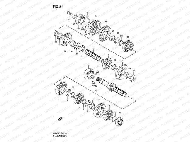 21 - TRANSMISSION