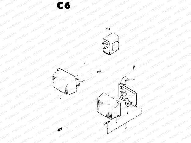 21 - TURN SIGNAL LAMP