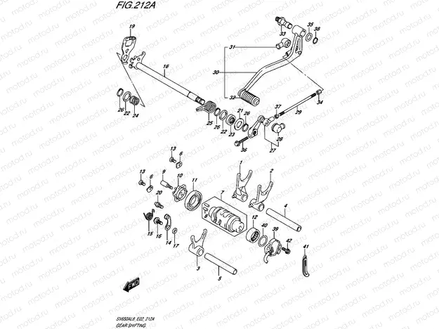 212A - GEAR SHIFTING