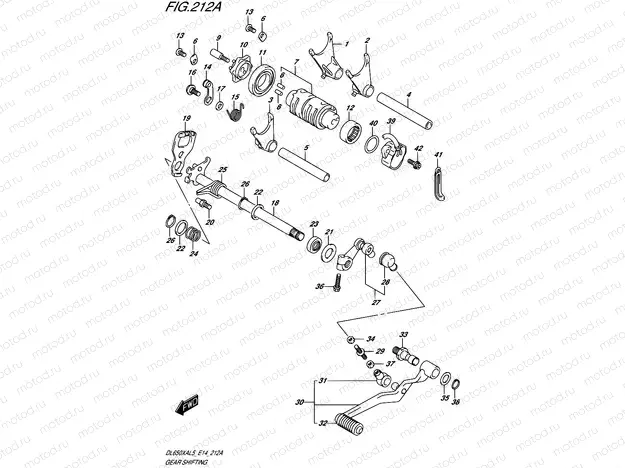 212A - GEAR SHIFTING