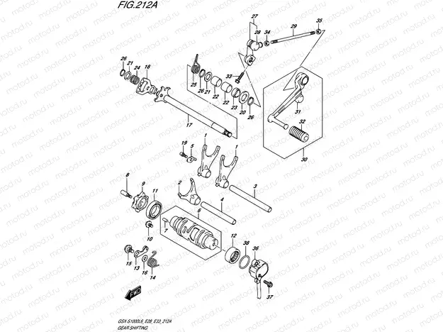 212A - GEAR SHIFTING
