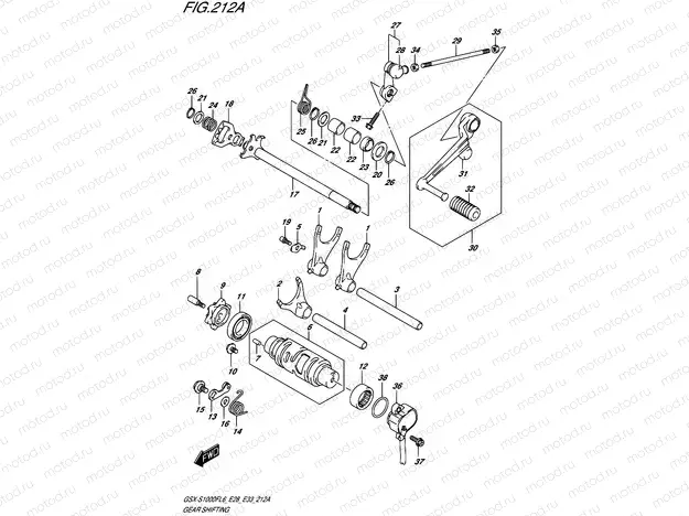 212A - GEAR SHIFTING