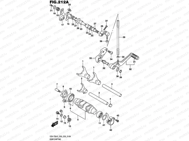 212A - GEAR SHIFTING