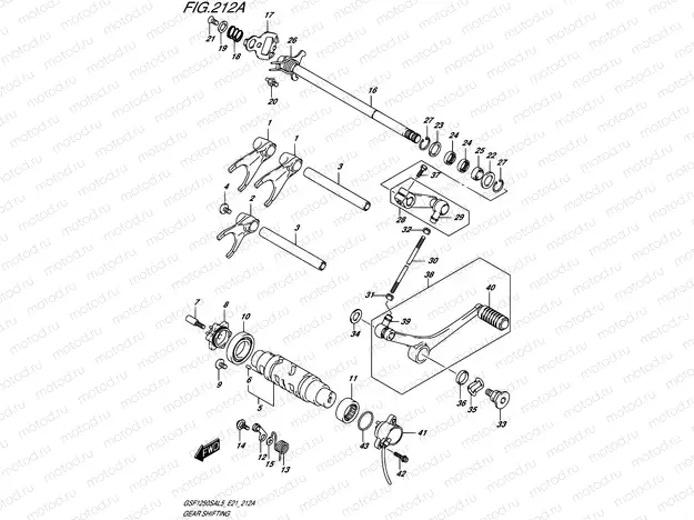 212A - GEAR SHIFTING
