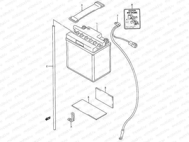 22 - BATTERY (MODEL J)